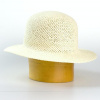 Dámsky klobúk z papiera - nezdobený 307 hladká smotana/57