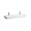 Laufen Val Dvojdrez so zníženou odkladacou plochou 120 cm, biely - LCC H8142824001041