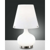 Moderné svietidlo FABAS ADE TABLE WHITE GLASS 2533-34-102