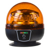 AKU LED maják, 12x1W oranžový, magnet