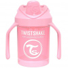 Twistshake hrnček učiaci 230 ml pastelovo ružová