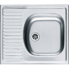 Franke EUROSTAR ETN 611-58 nerezový dřez 580x510 mm, otočný, odkapávač