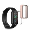 2x Púzdro kwmobile Xiaomi Amazfit Band 7 průhledná, růžová