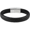 Zippo pletený kožený náramok 20cm 45053