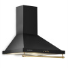 Klarstein Montblanc 60, digestor, 60 cm, nástenný, 610 m³/h, LED, lišta, čierny (CGCH2-Montblanc-60BL)