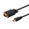 SAVIO Adaptér video kábla Savio CL-103 1,8 m HDMI typ A (štandard) VGA (D-Sub) čierny