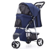 Buggy Kočárek pro psy 47 x 100 x 80 cm Barva: Modrá