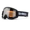 SHRED okuliare NASTIFY black / silver mirror