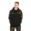 FOX LW Black/Camo Split Zip Hoody Variant: LW BLack / Camo Split Zip Hoody 3XL