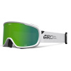 Giro Roam – White Stacked/Loden Green/Yellow one size