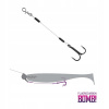 Delphin Hotový Náväzec BOMB! Twisto Rigs Fluorocarbon 3 ks 12 cm veľ.2