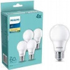 Žiarovka, žiarivka - 4 ks LED Philips 9 W (60 W) E27 4000K 806LM (4 ks LED Philips 9 W (60 W) E27 4000K 806LM)