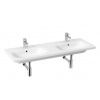 Jika MIO-N dvojumývadlo 130x45x15cm, biele-JIKAperla/s otvorom pre batériu H8147141001041