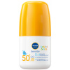 NIVEA SUN Sensitiv detské opaľovacie mlieko roll-on SPF 50+ 50 ml