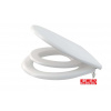 Alca WC dosky WC doska s integrovanou vložkou, Antibacterial, SoftClose, biela A606
