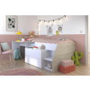 Parisot Detská posteľ s písacím stolom pre dievča Milky