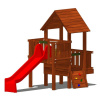 Playground System DETSKÉ IHRISKO - zostava so šmykľavkou Kvido A (v.p. 1 m)