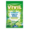 VIVIL BONBONS LIMETTE-MINZE drops s príchuťou limetka a pepermint s vitamínom C, bez cukru 1x60 g