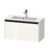 Duravit Ketho.2 Umývadlová skrinka, 44x81x39 cm, 1 zásuvka, lesklá biela K25056022220000