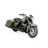 Maisto HD Motocykel 2022 Road King Special zelená 1:18