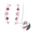 iŠPERKY Strieborné náušnice ear cuff ID|313577
