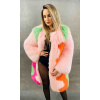 Max Original Leather Kožuch z pravej líšky SAGA FURS 23511 pink (46 L) - Pink - 46