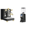 Lelit Bianca PL162T V3, black + Eureka Atom Specialty 75, black