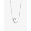 Strieborný náhrdelník srdce True Love s kubickou zirkóniou Preciosa, 5436 00