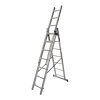 XTLINE Žebřík trojdílný hliníkový | 3x7 XT6307
