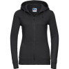 Russell Athletic Mikina s kapucí Authentic 266F na zip, dámská COT10266F00203-black L Černá