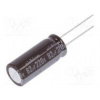 Kondenzátor elektrolytický THT 82uF 220VDC Ø12,5x31,5mm ±20%