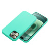 Zadný silikónový kryt ROAR case COLORFUL JELLY pre Xiaomi Redmi Note 14 Pro+ 5G, mint