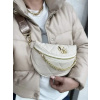 Béžová prešívaná crossbody kapsička Laura Biaggi DX-JP71-beigePIK
