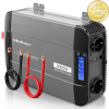 Qoltec 52690 Měnič napětí Qoltec 12V → 230V 1500W/3000W čistá sinusovka | LCD | USB | USB-C | pro LiFePO4 a AGM baterie (Kompaktní měnič napětí Qoltec s čistou sinusoidou 12V/230V pro karavany, auta i