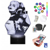 Harley Quinn 16kol stolová lampa. (Harley Quinn 16kol stolová lampa.)