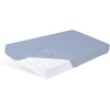 BABYMATEX Prestieradlo nepremokavé s gumičkou Bamboo svetlo modré 60x120 cm