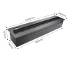 OEM 3D Elektrický krb s vodní párou KRB ROZMĚR/VÝKON: 1000 MM / 120 W
