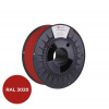 Tisková struna (filament) C-TECH PREMIUM LINE, PLA, dopravní červená, RAL3020, 1,75mm, 1kg
