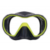 Aqualung Potápačské okuliare PLAZMA čierna/žltá YLDGCLR