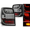 VW PASSAT B5 96-00 COMBI - zadné LED svetlá čierna