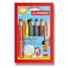 Pastelky STABILO woody 3in1/6