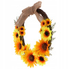 Veniec na dvere - 1 ks Realistické Sunflower Garland Wall Hanging (Veniec na dvere - 1 ks Realistické Sunflower Garland Wall Hanging)