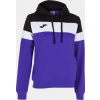 Joma Dámska mikina CREW IV HOODIE SWEATSHIRT PURPLE-BLACK Veľkosť: XS