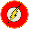 CUKROVÁ TLAČ jedlý obrázok na tortu Cukrová hmota FLASH AVENGERS SADA + MENO 6