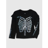GAP Baby tričko s potlačou Halloween Čierna 12-18M Čierna Čierna