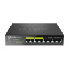 D-Link DGS-1008P sieťový prepínač Nespravované Gigabit Ethernet (10/100/1000) Podpora napájania cez Ethernet (PoE) Čierna (DGS-1008P)