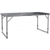 Aga MR2021 Sivý Skládací kempingový stolík 120x60x54/60/70 cm