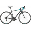 Cube Axial WS 28, bicykel, čierna/modrá, 47