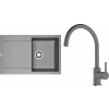 Set Franke G276ŠK (dřez MRG 611 Šedý kámen + baterie FC 6018.084 LINA Šedý kámen) 114.0700.796