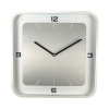 Nástenné hodiny NeXtime Square Wall biele 40 x 40 cm
